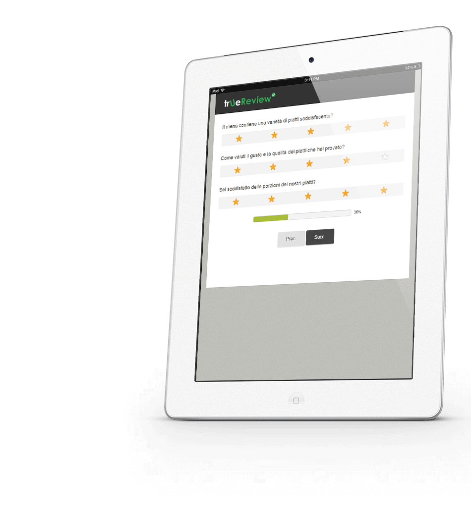 TrueReview - Questionario di valutazione