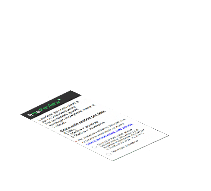 TrueReview - Domani di esempio n. 1