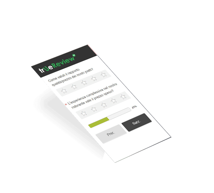 TrueReview - Domanda di esempio n. 2 